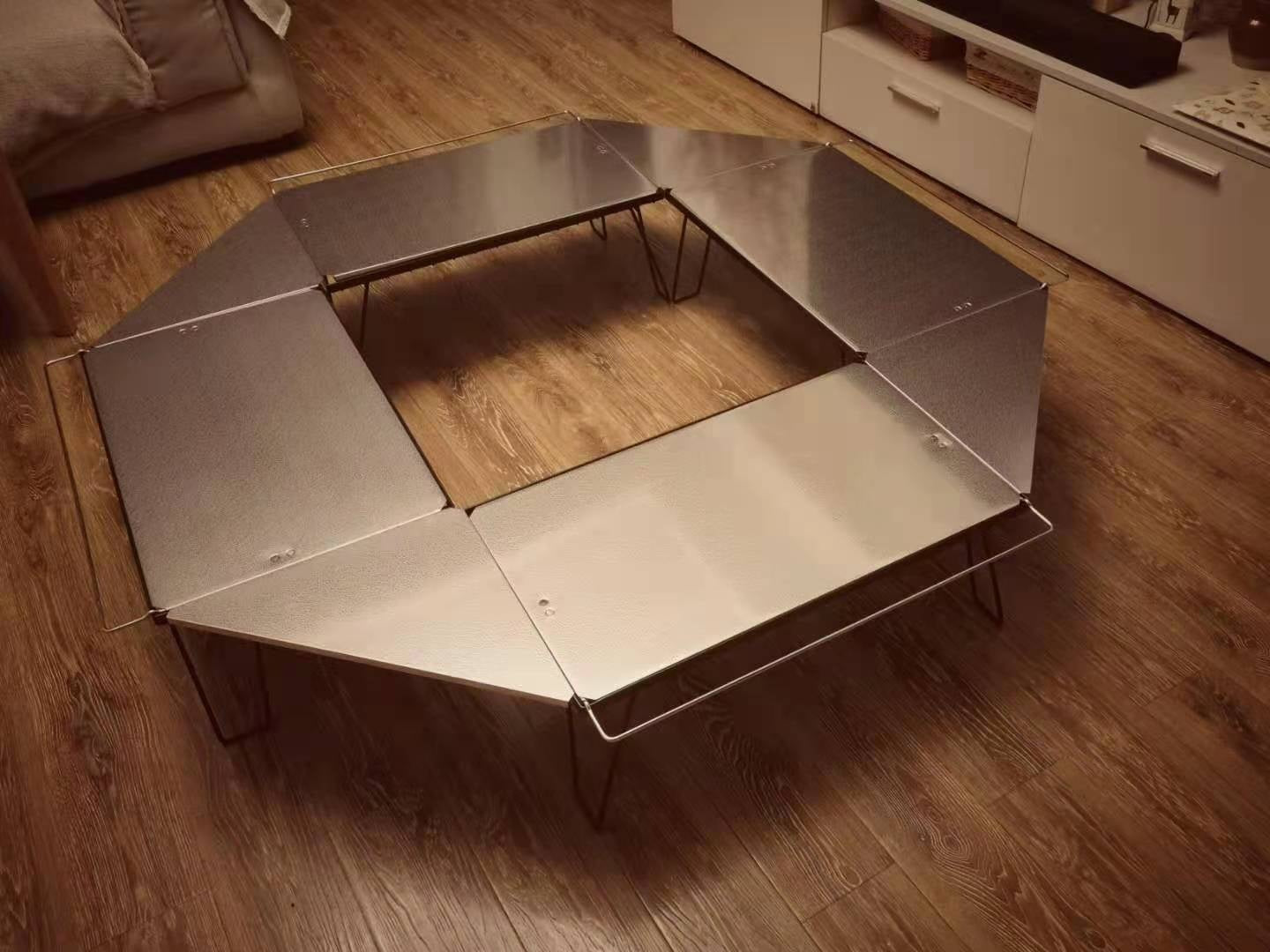 フィールドラック用天板 ステンレス エンボス加工 T-2305