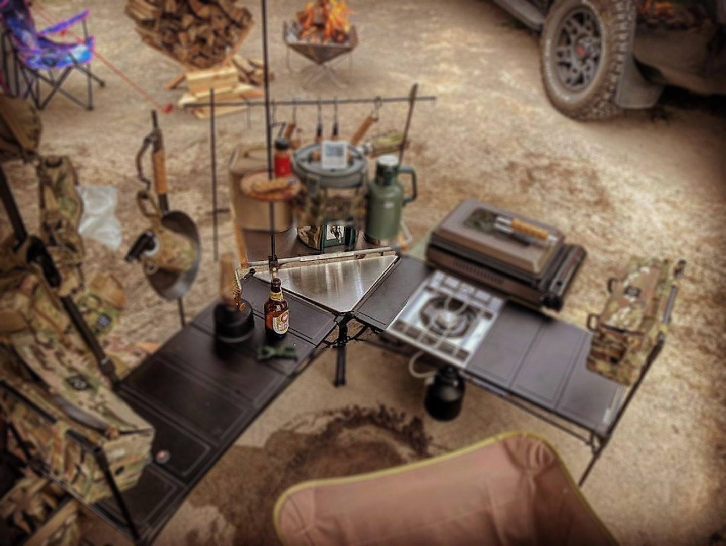 フィールドラック用コーナーエクステンション 連結天板 T-2306