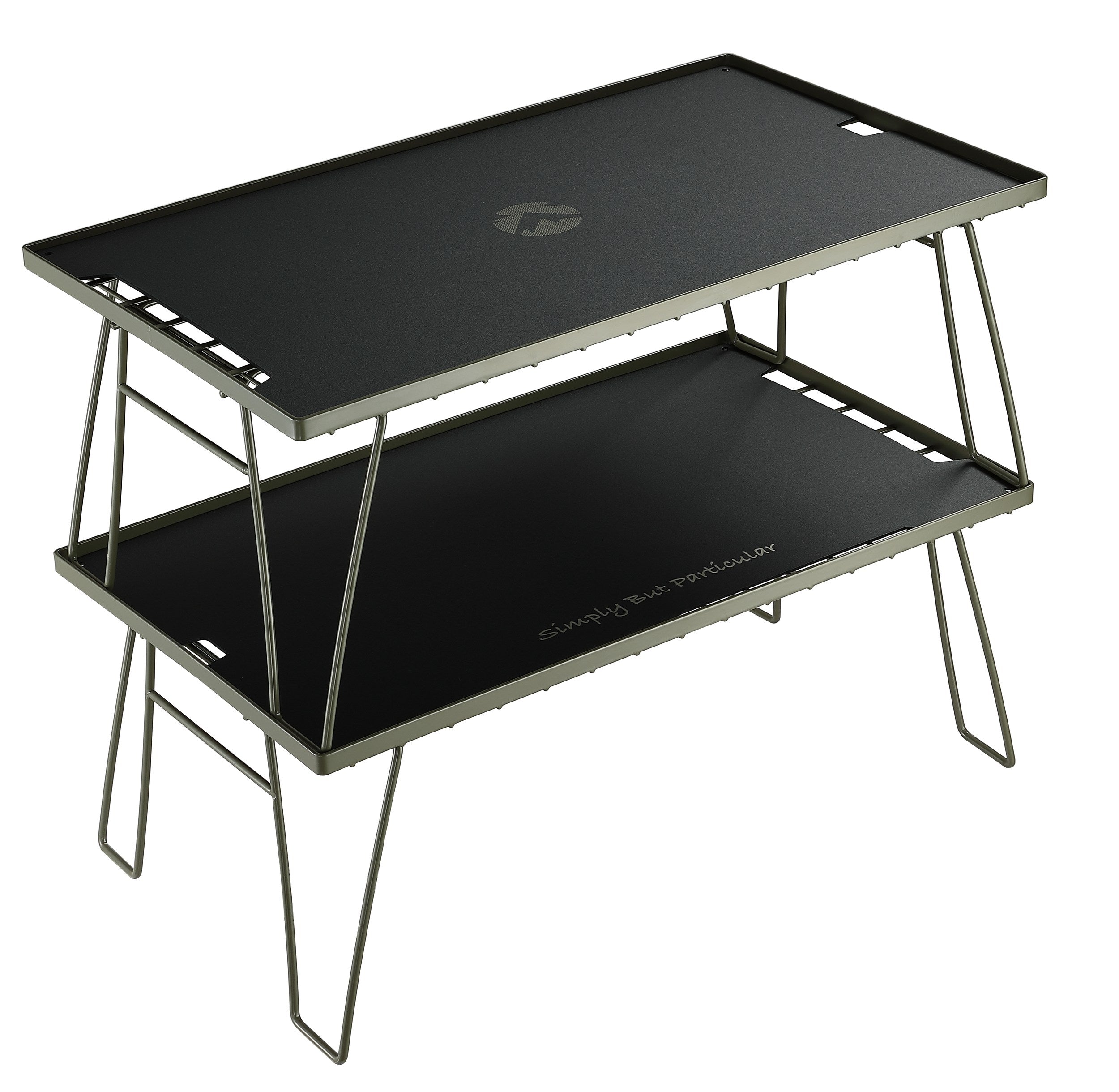 フィールドラック用アルミ天板 手塗りブラック仕上げ T-2308-BK