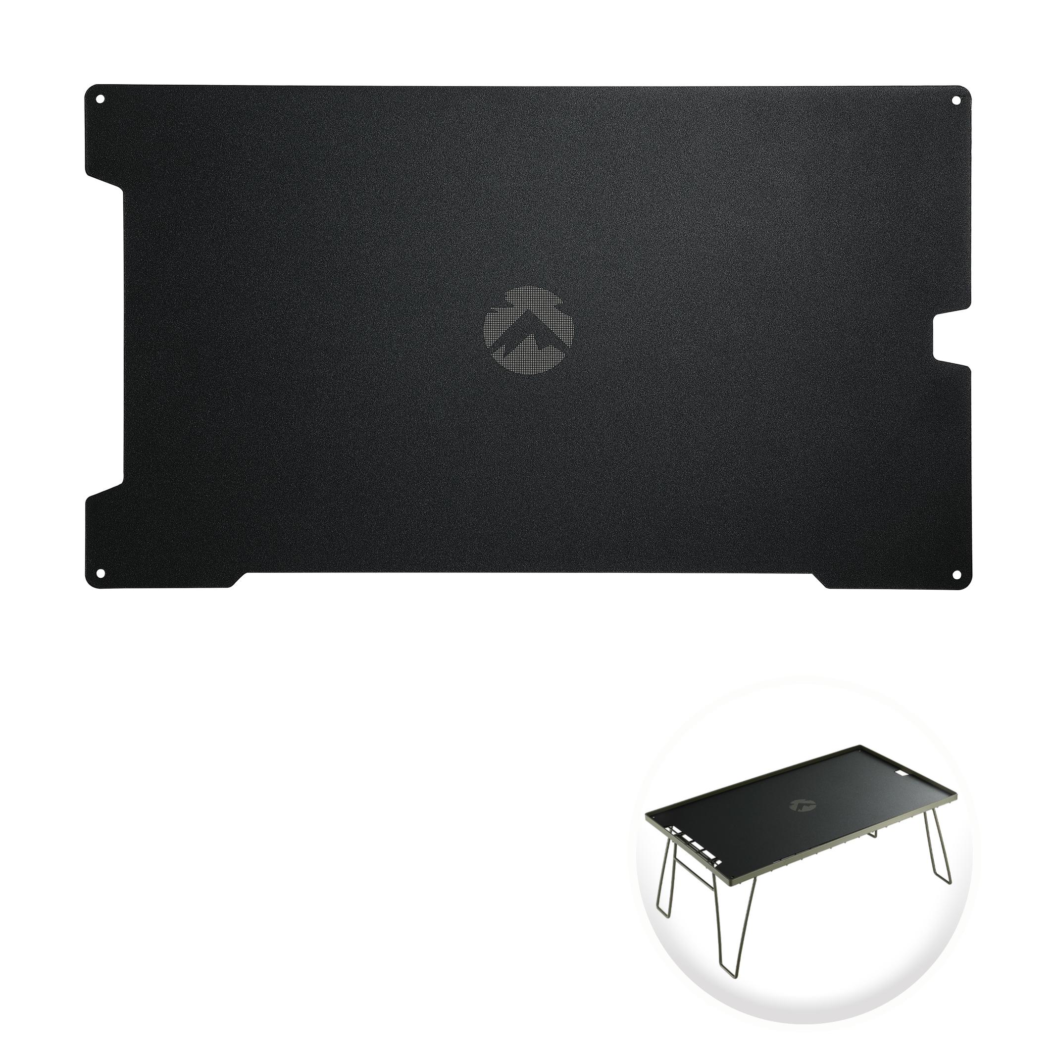 フィールドラック用アルミ天板 手塗りブラック仕上げ T-2308-BK