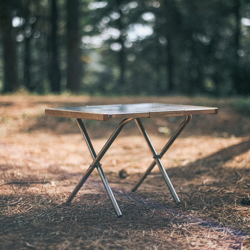 焚き火テーブル 特殊エンボス加工 T-370