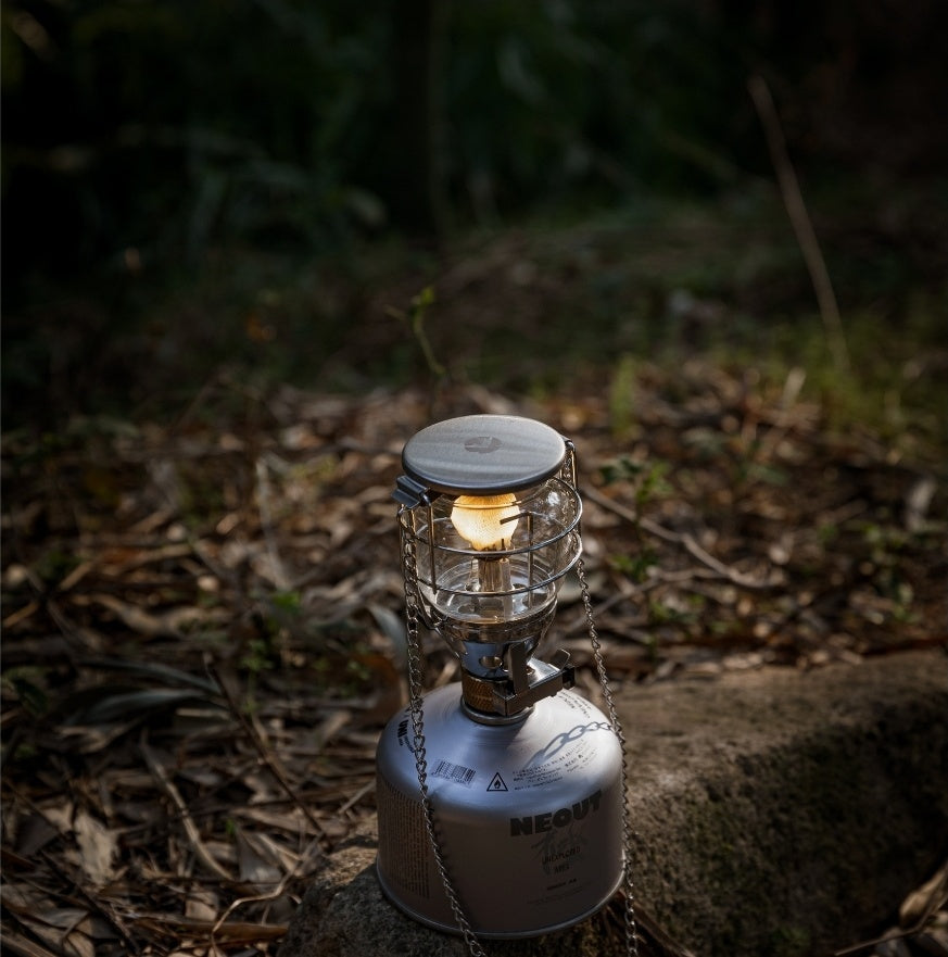 小型ガスランタン 吊り下げ可 T-4