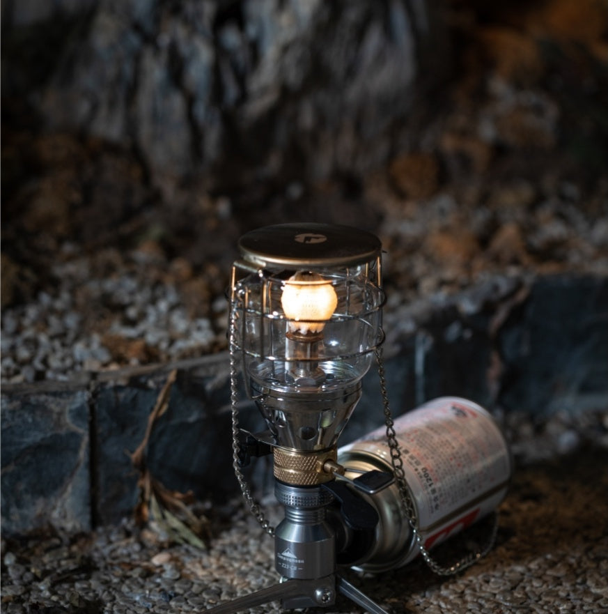 小型ガスランタン 吊り下げ可 T-4