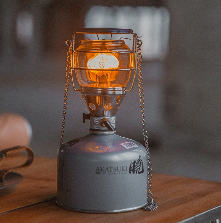 小型ガスランタン 吊り下げ可 T-4