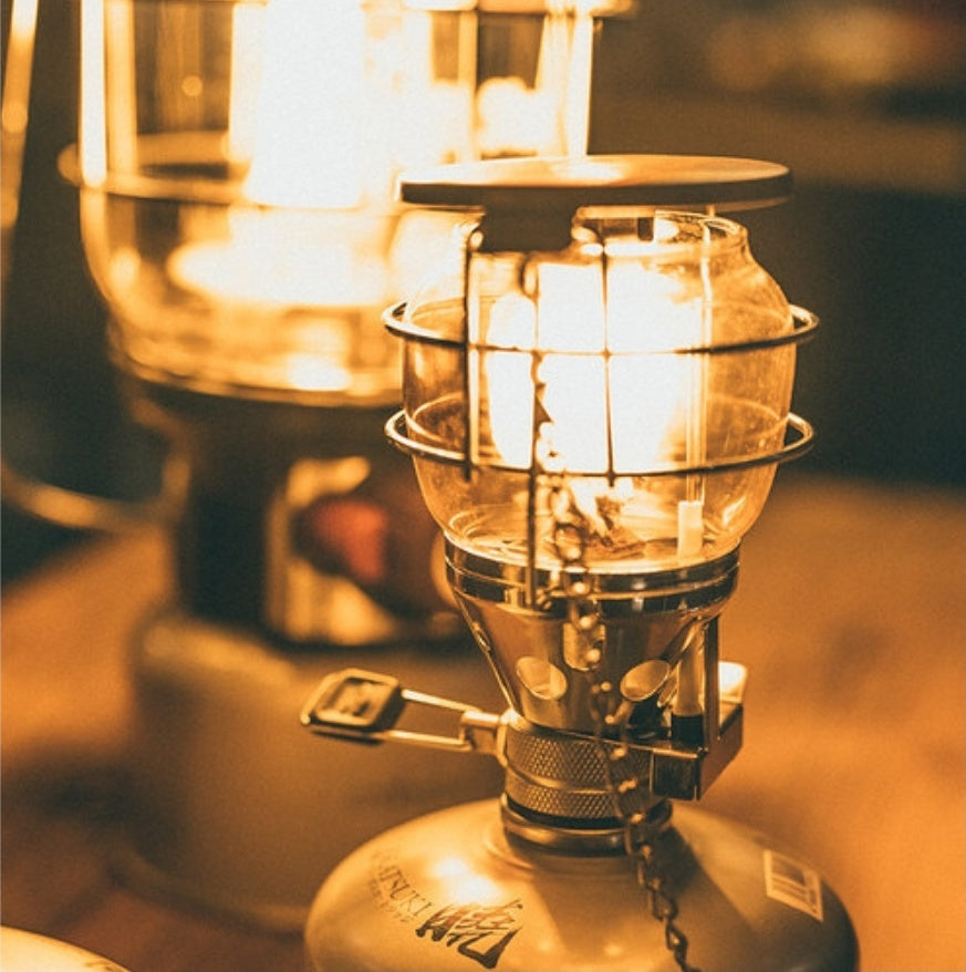 小型ガスランタン 吊り下げ可 T-4