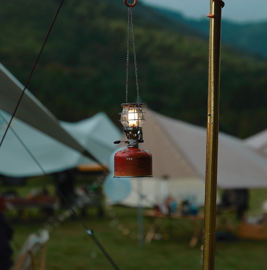 小型ガスランタン 吊り下げ可 T-4