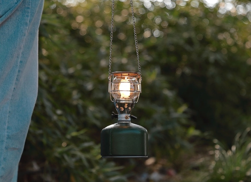 小型ガスランタン 吊り下げ可 T-4