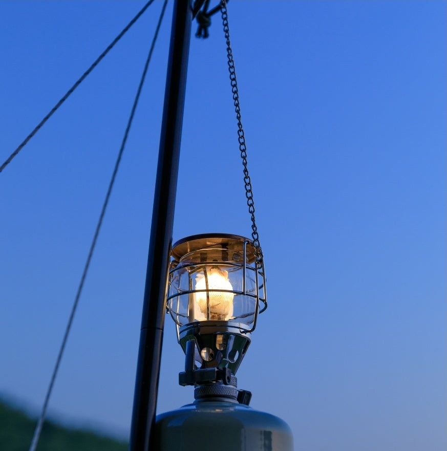 小型ガスランタン 吊り下げ可 T-4