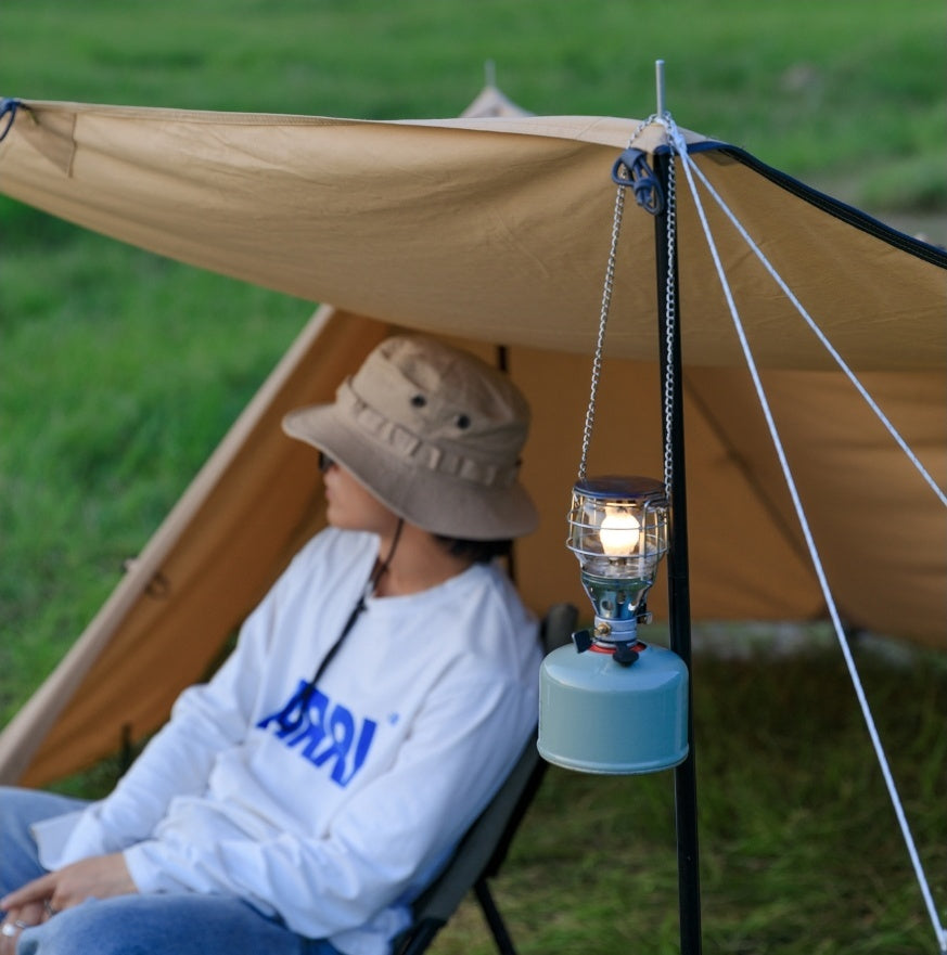 小型ガスランタン 吊り下げ可 T-4