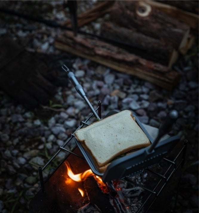 直火式ホットサンドメーカー ハンドル着脱式 TT-1315