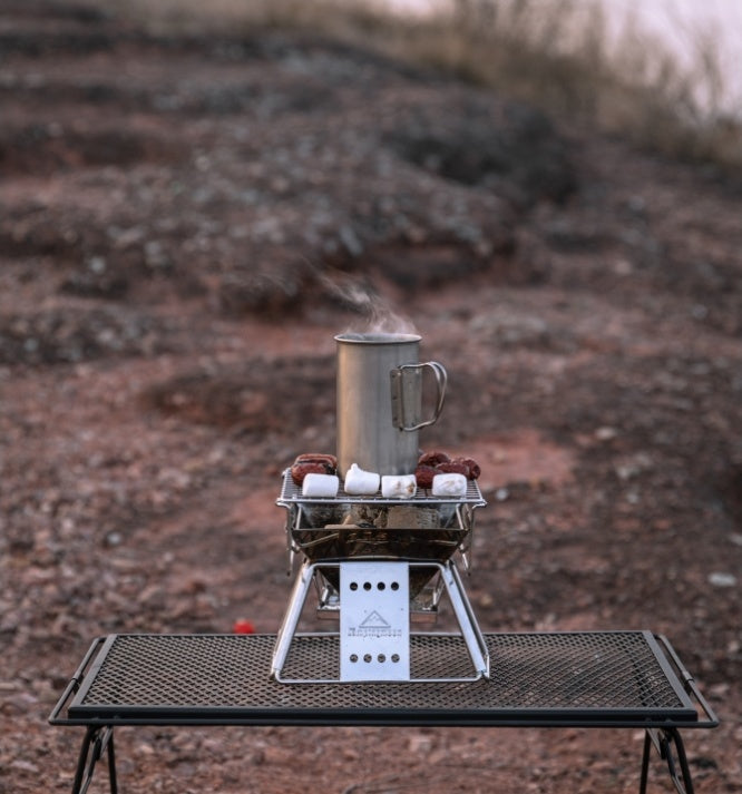 焚き火グリル 高さ3段階調整 X-MINI