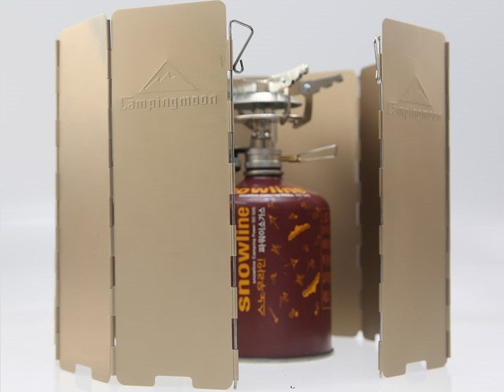 アルミウインドスクリーン 高さ24cm 10枚板 YD-10