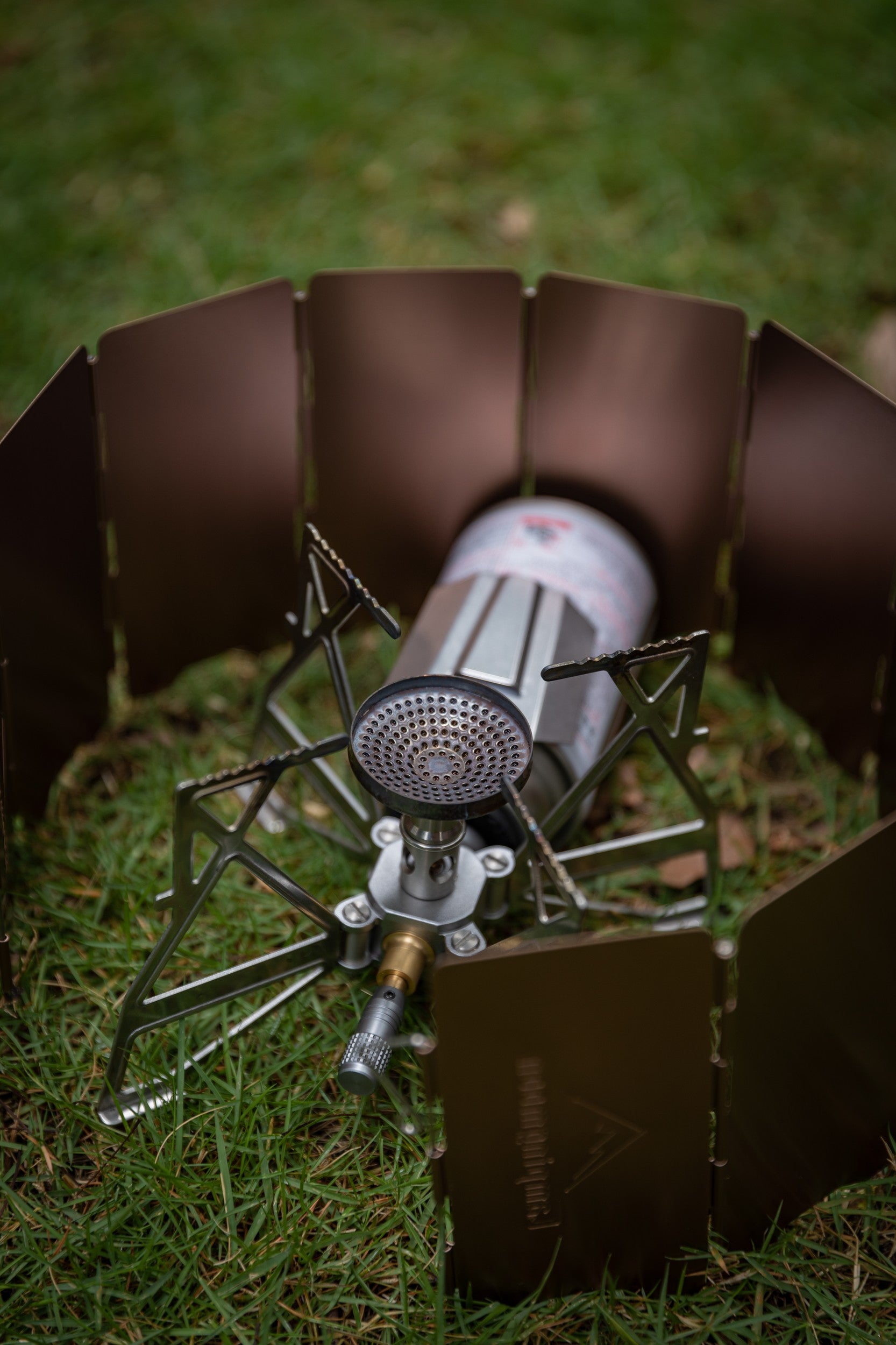 アルミウインドスクリーン 高さ24cm 10枚板 YD-10