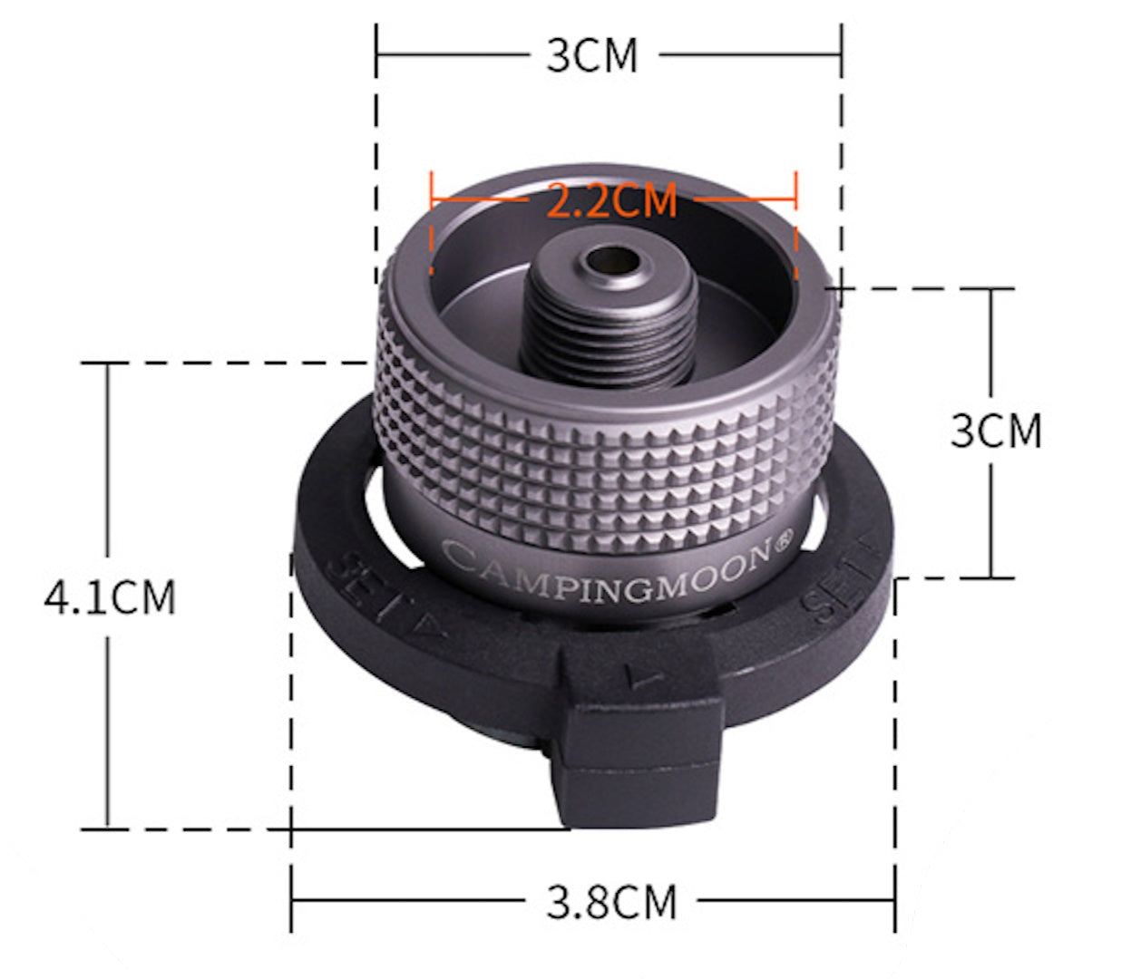 CB缶OD缶変換アダプター 逆止弁内蔵 Z11