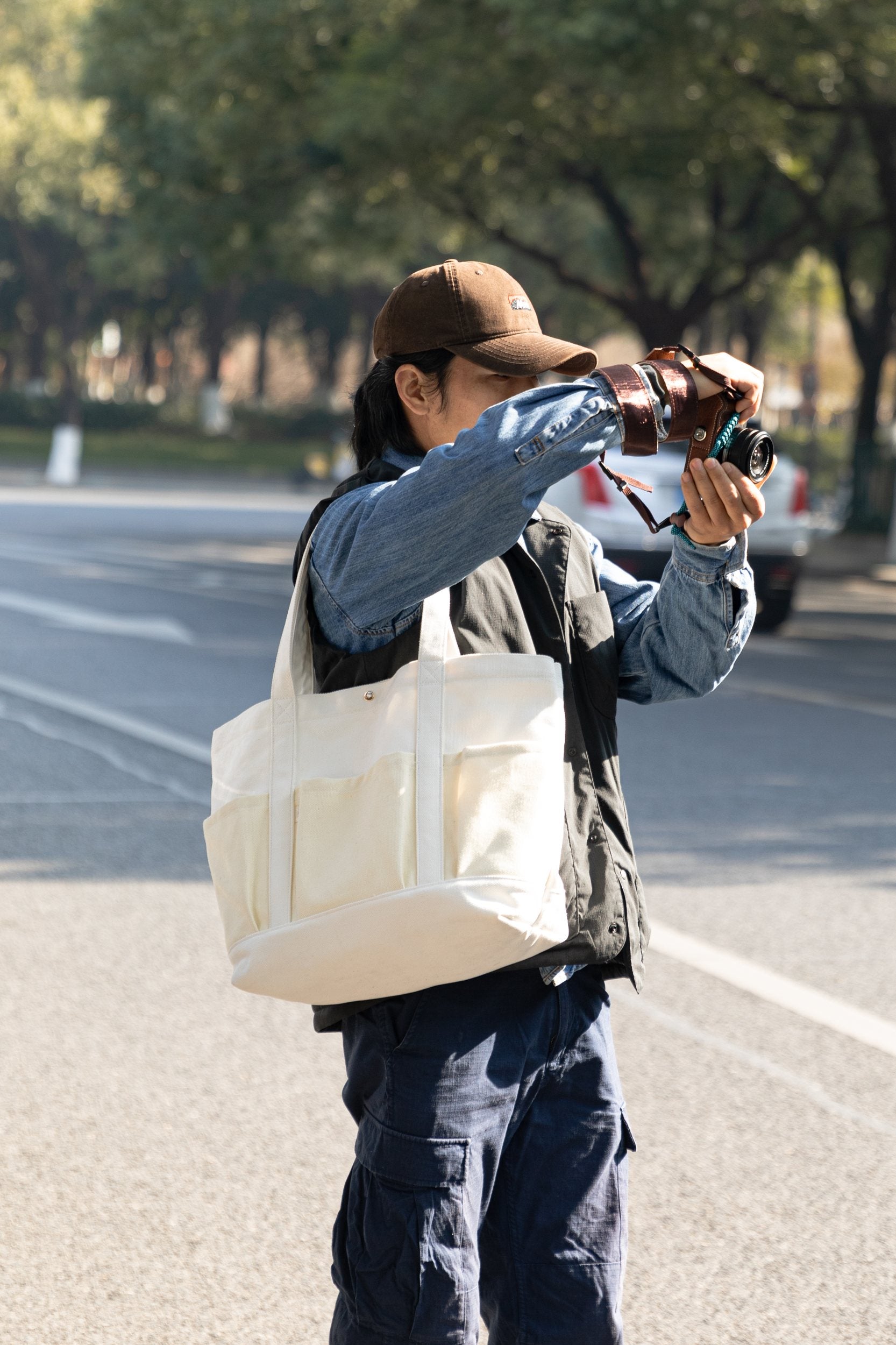 ガーデントート 厚手帆布 B-191-WT