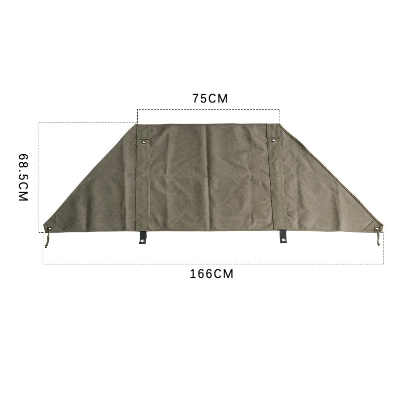 Campingmoon 焚火陣幕／ウインドスクリーン B-660 – 風を遮るコットン