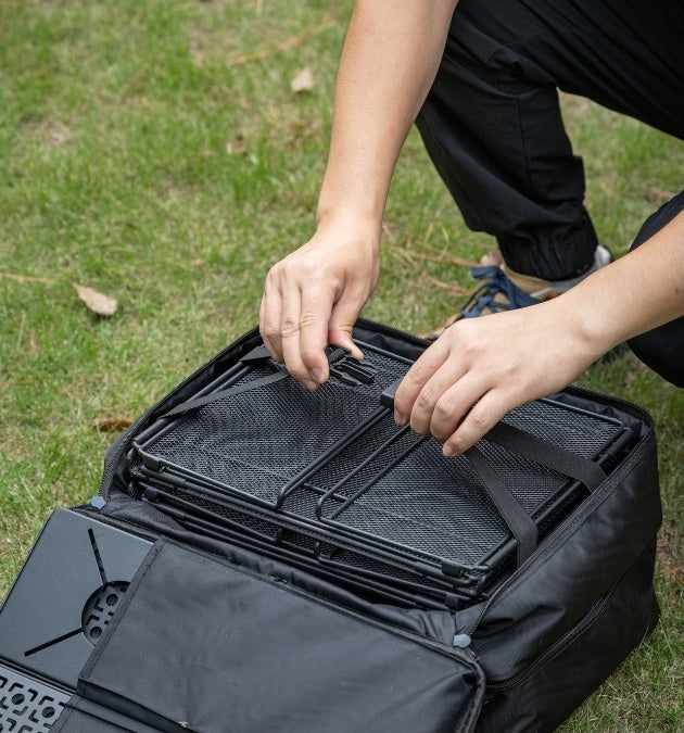 Campingmoon IGTギア収納ボックス BK-46 – フラットバーナー・天板対応