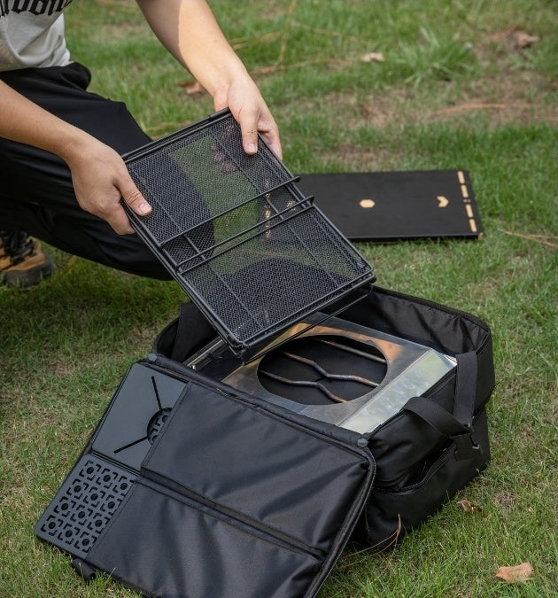 Campingmoon IGTギア収納ボックス BK-46 – フラットバーナー・天板対応