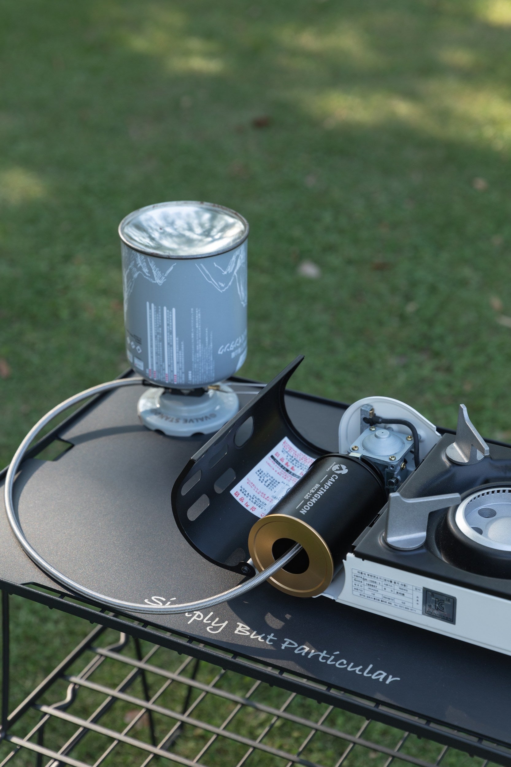 Campingmoon CB缶互換アダプター BKCB-120 – OD缶接続・輻射熱対策