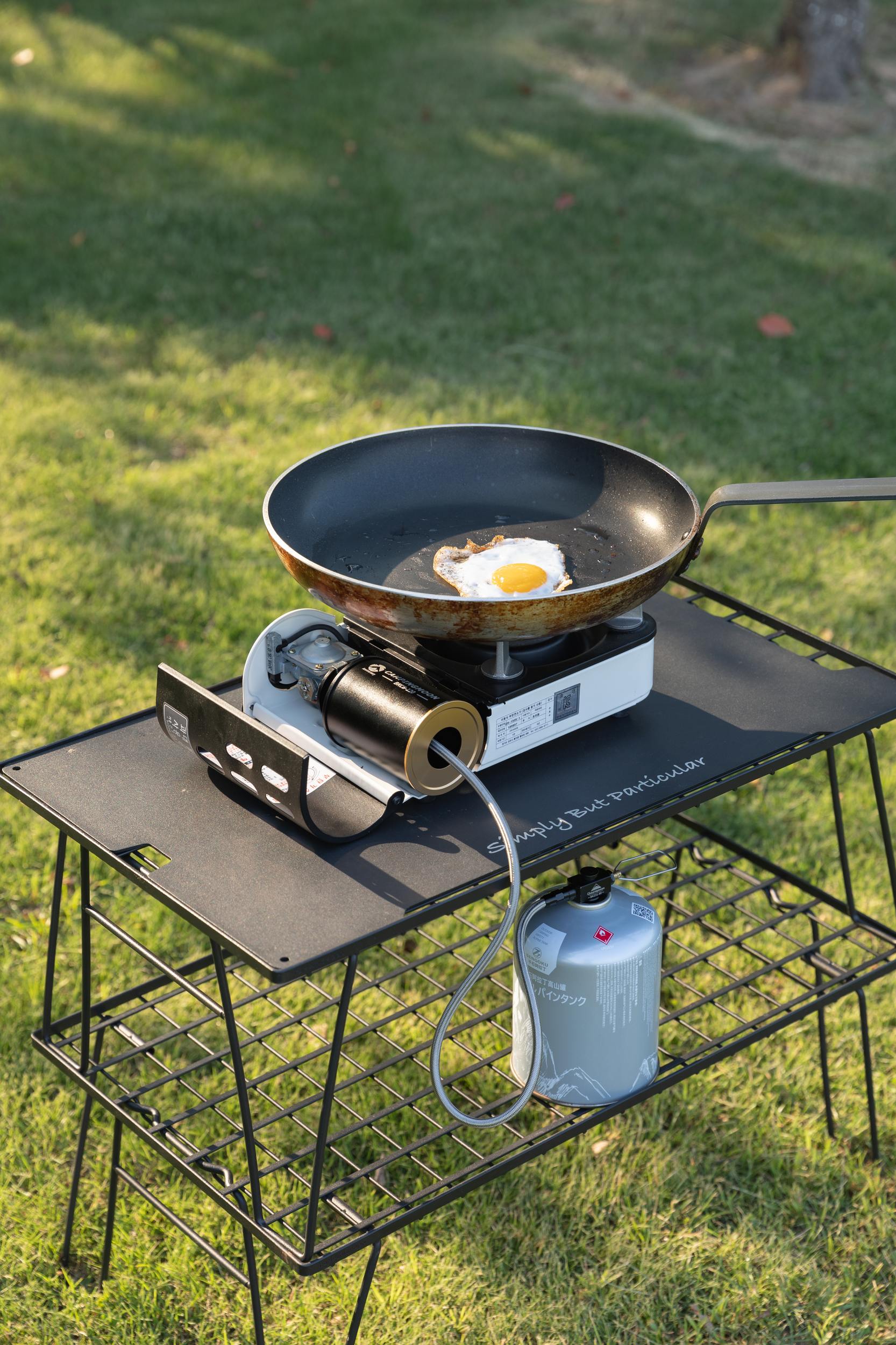 Campingmoon CB缶互換アダプター BKCB-120 – OD缶接続・輻射熱対策