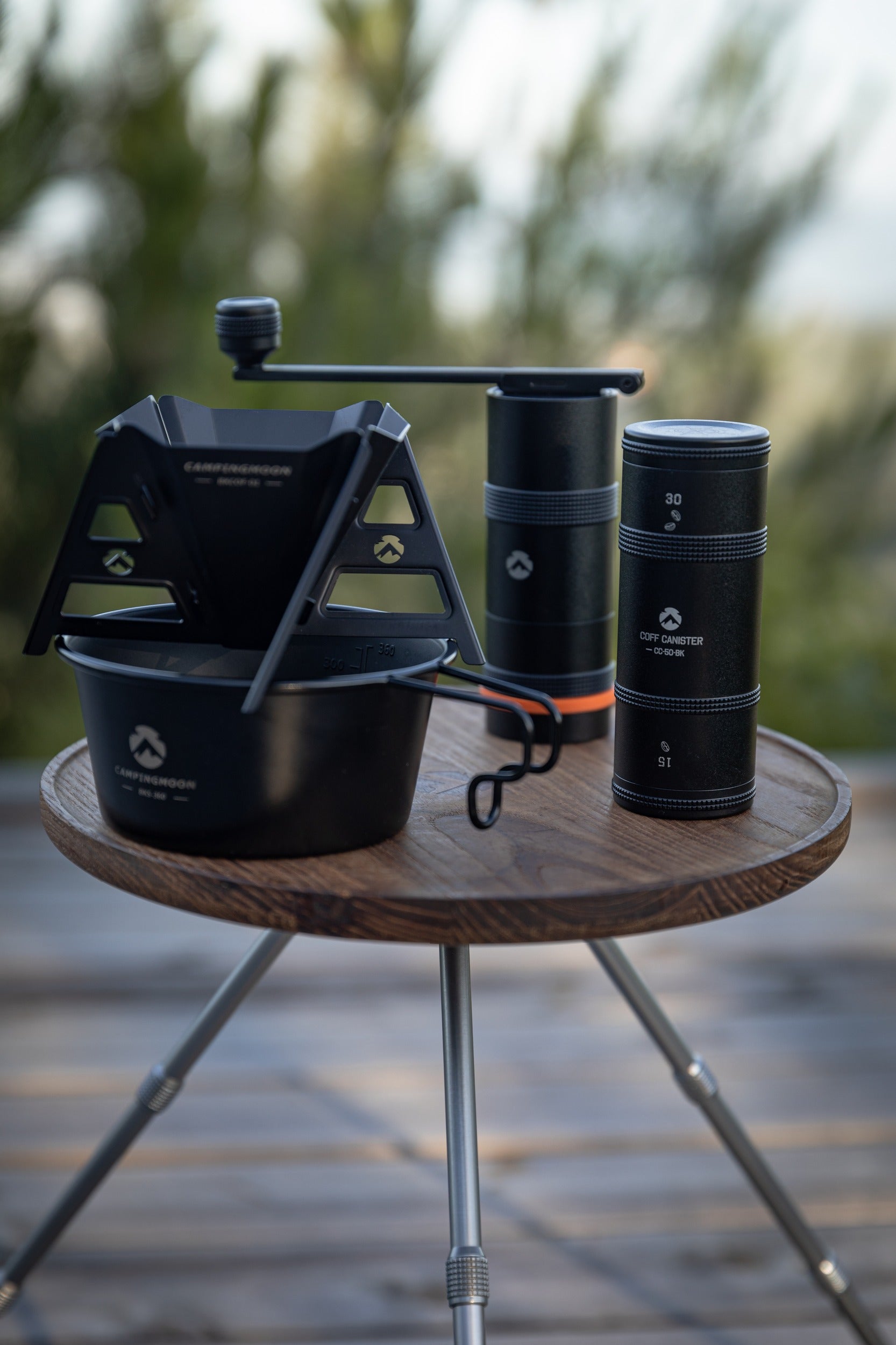 Campingmoon シェラカップ用コーヒードリッパー BKCOF-01 – 酸化チタン
