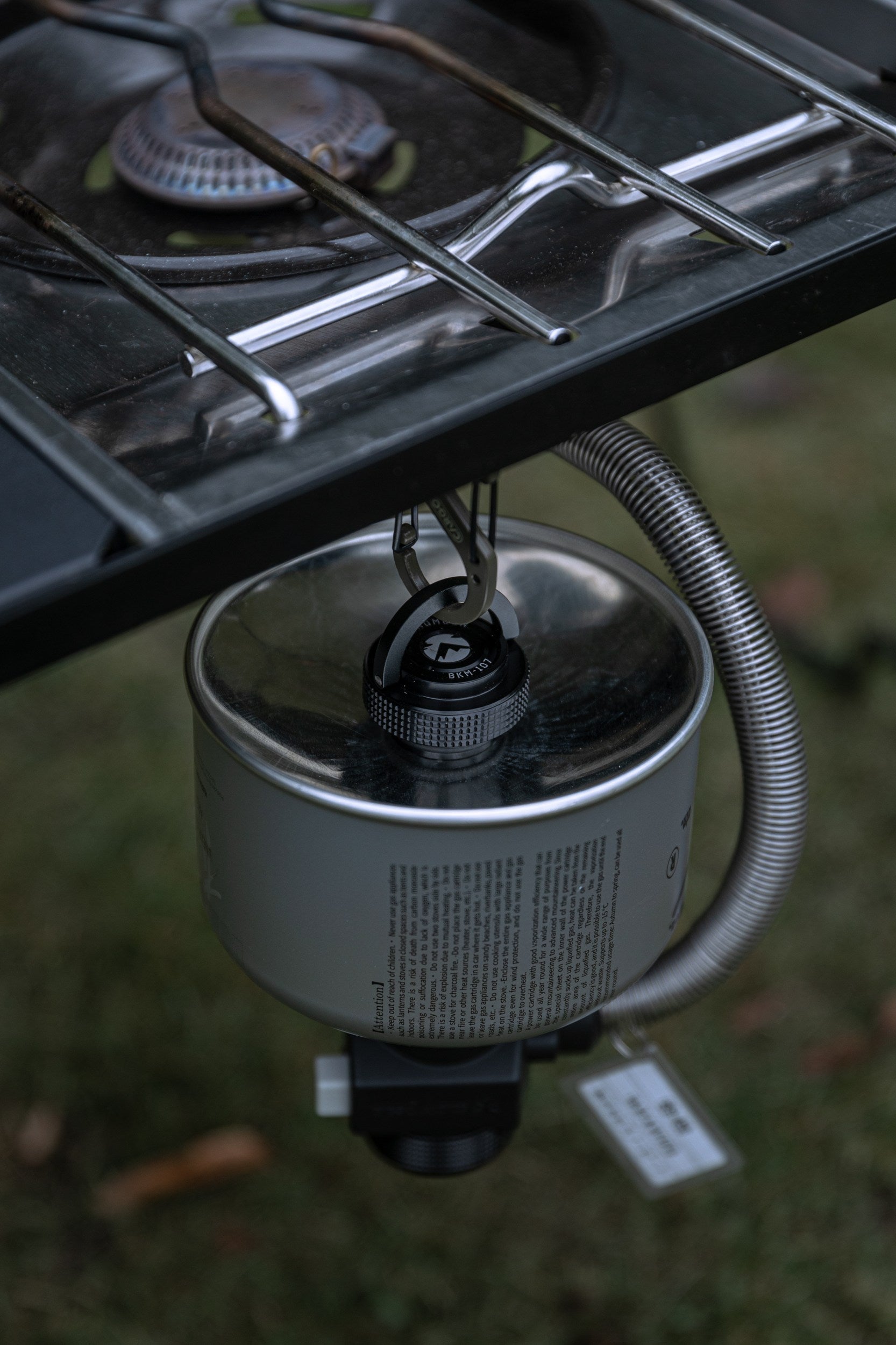 Campingmoon ガス缶プロテクションキャップ BKM-107 – マグネット内蔵