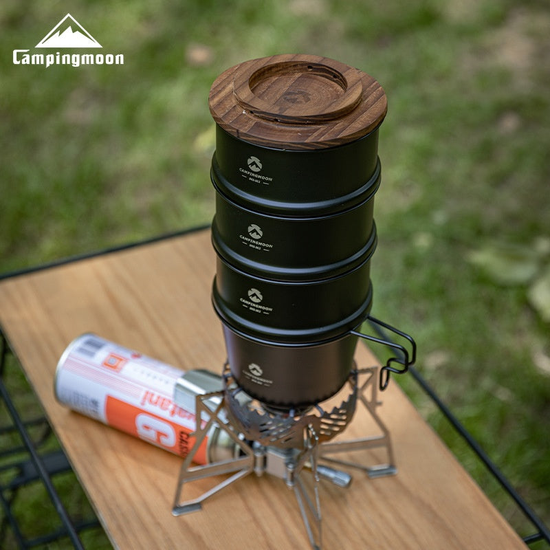 Campingmoon シェラカップ深型 BKS-369 – 満水600ml・直火対応