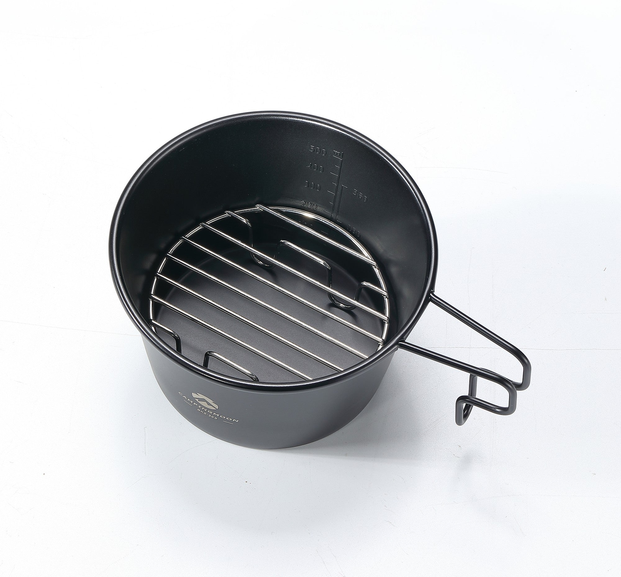 Campingmoon シェラカップ深型 BKS-369 – 満水600ml・直火対応