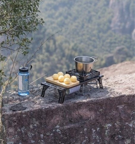 Campingmoon 遮熱テーブル BKSK-310CP – 黒酸化チタン仕上げ – camping