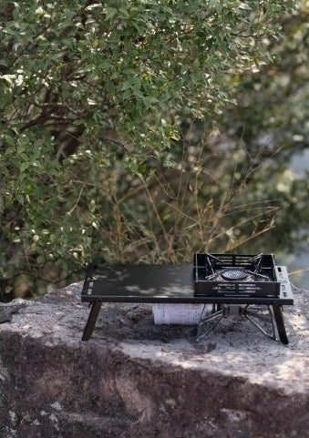 Campingmoon 遮熱テーブル BKSK-310CP – 黒酸化チタン仕上げ – camping