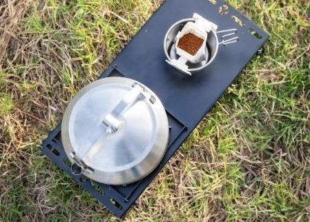 Campingmoon 遮熱テーブル BKSK-310CP – 黒酸化チタン仕上げ – camping