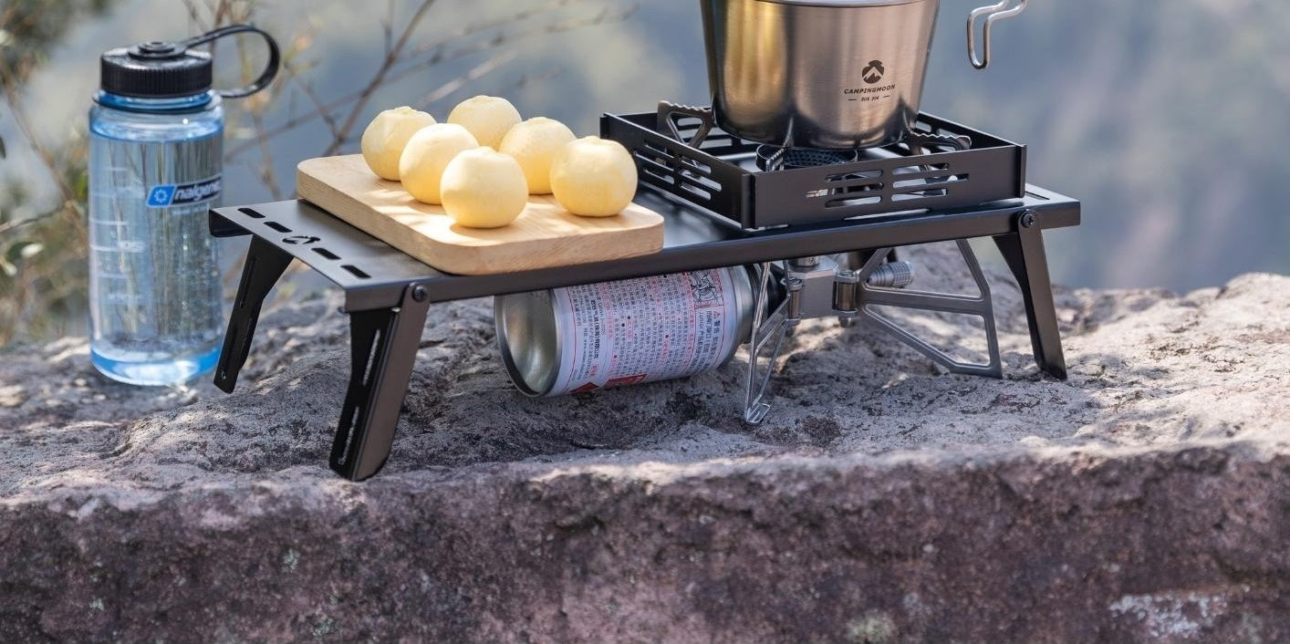 Campingmoon 遮熱テーブル BKSK-310CP – 黒酸化チタン仕上げ – camping