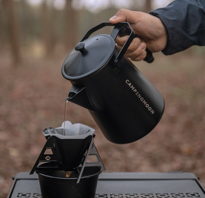 焚き火ケトル ステンレス黒発色 BKSW-6