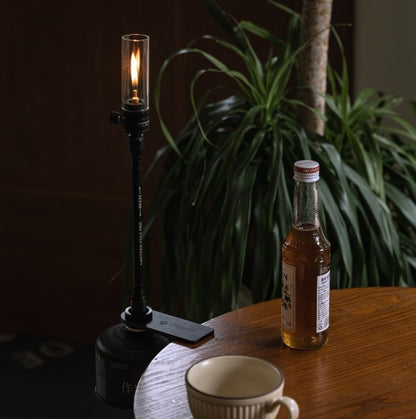 キャンドル風ガスランタン 充てんタンク付属 BKT-1D15