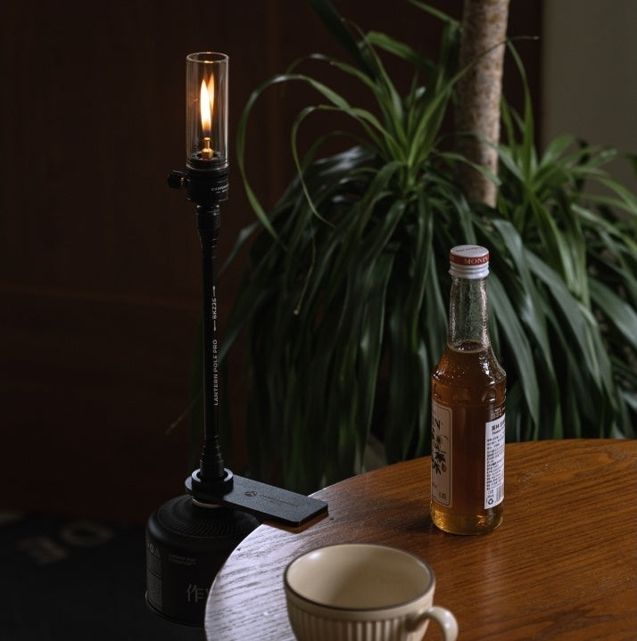 キャンドル風ガスランタン 充てんタンク付属 BKT-1D15