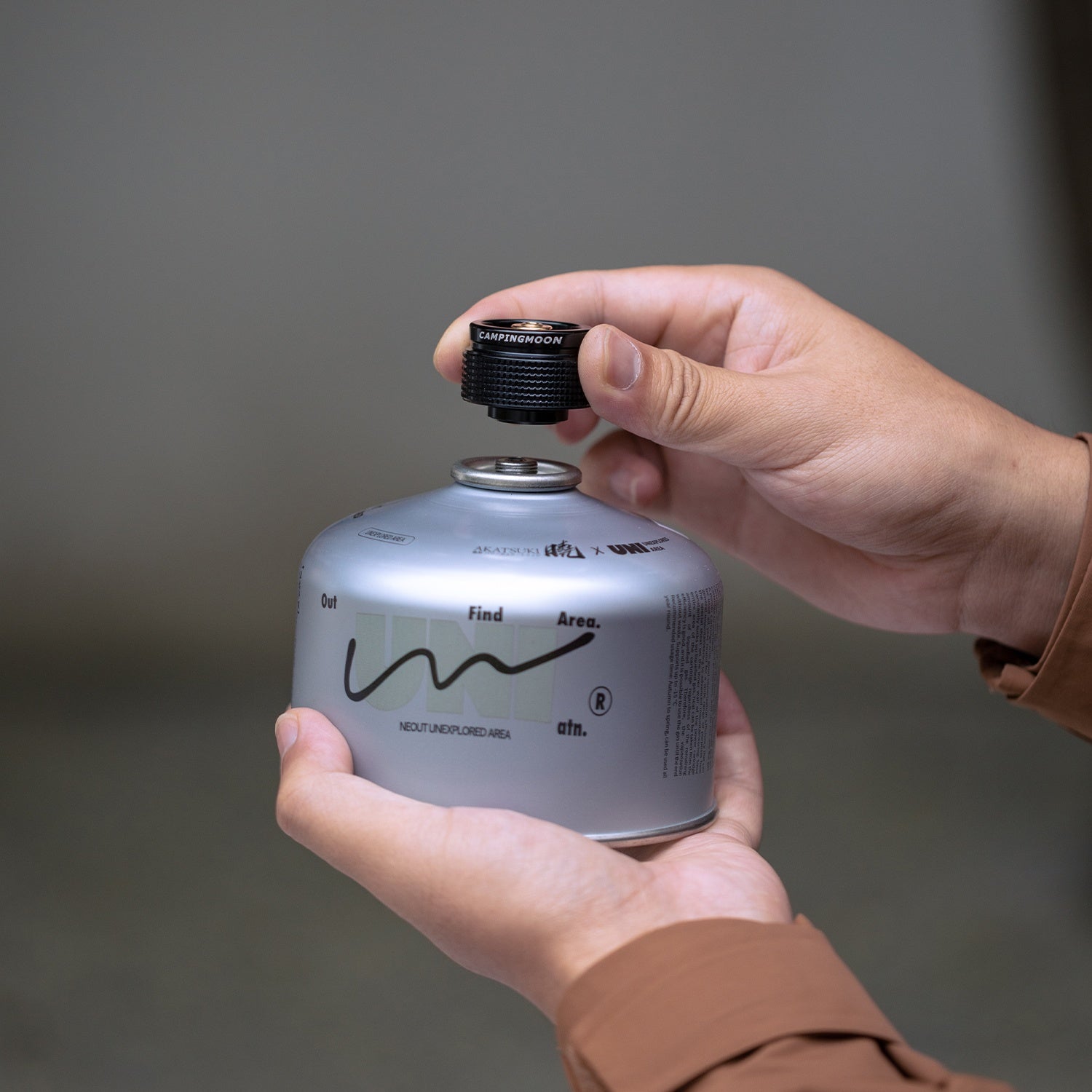 Campingmoon ガス変換アダプター BKZ08 – CV器具でOD缶を使用