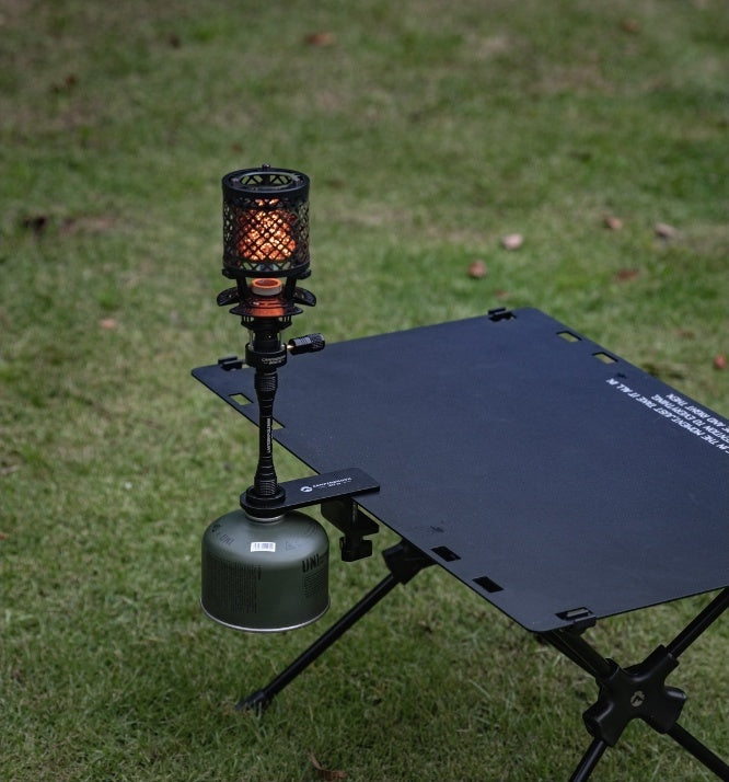 Campingmoon OD缶用テーブルクランプ BKZ18 – ランタンスタンド拡張