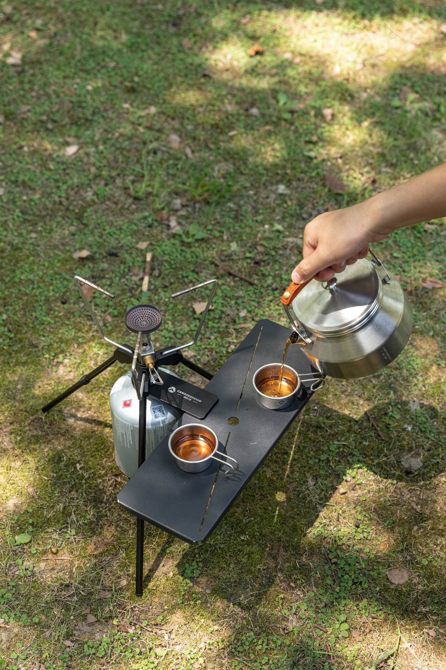 Campingmoon OD缶用テーブルクランプ BKZ18 – ランタンスタンド拡張