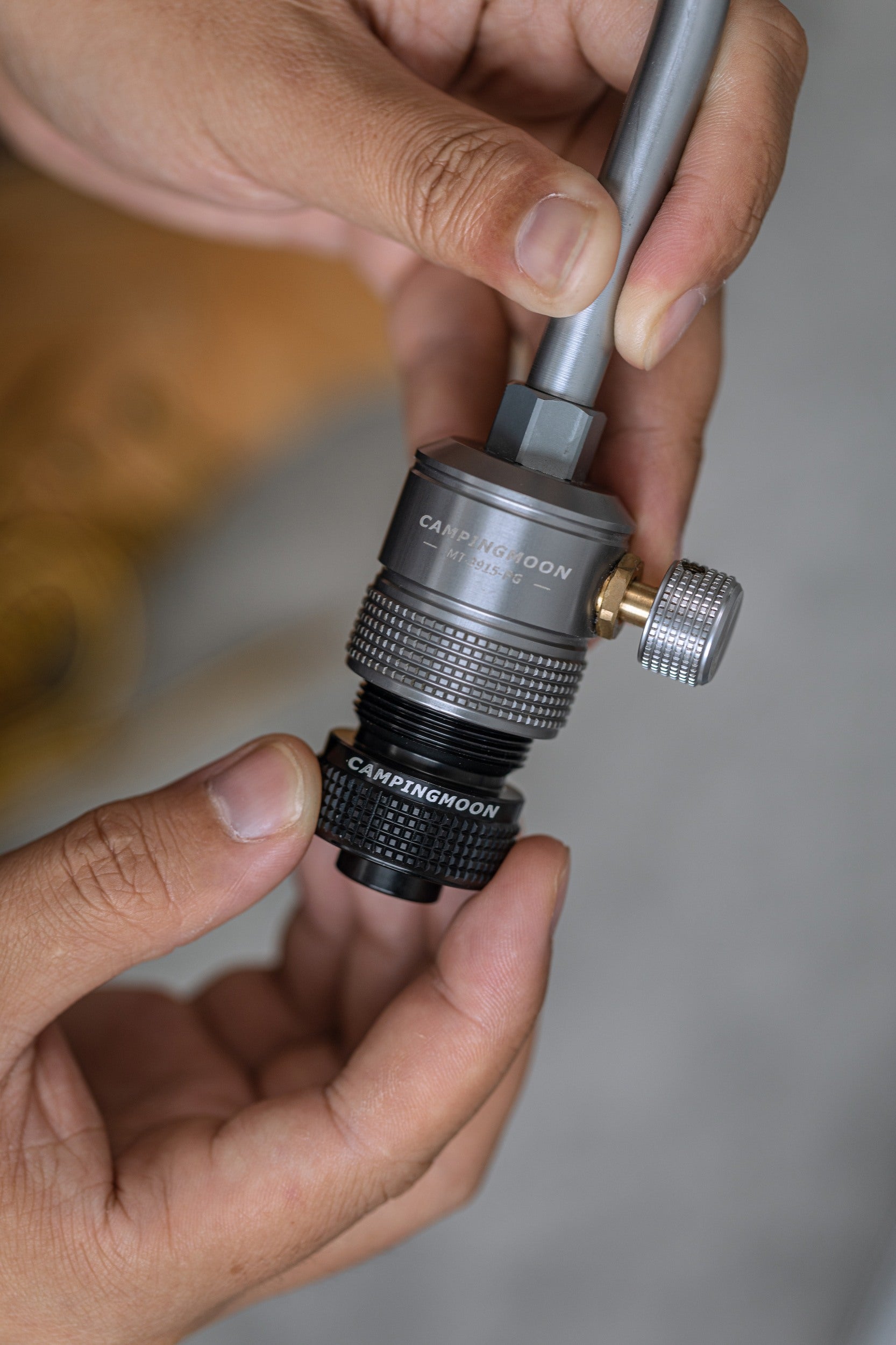 Campingmoon USガス器具用変換アダプター BKZ20 – OD缶接続仕様