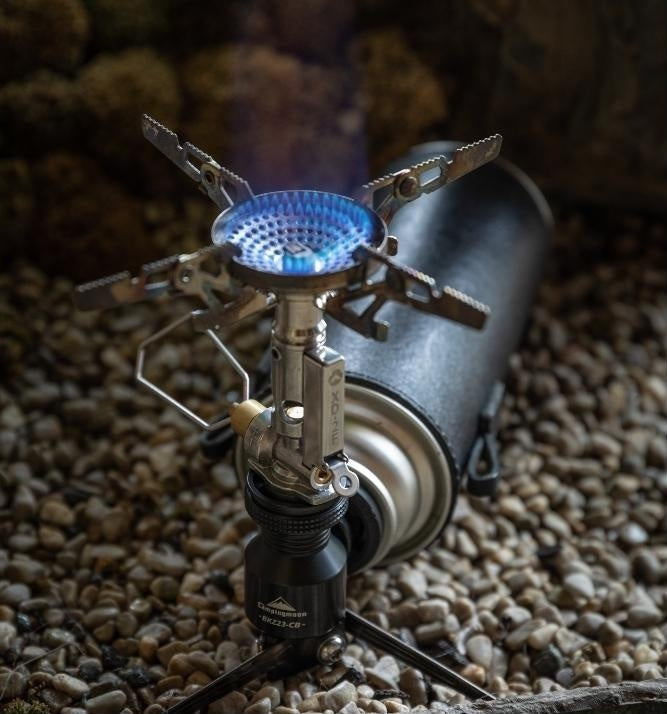 CB缶スタンド型ガス変換アダプター ブラック BKZ23-CB