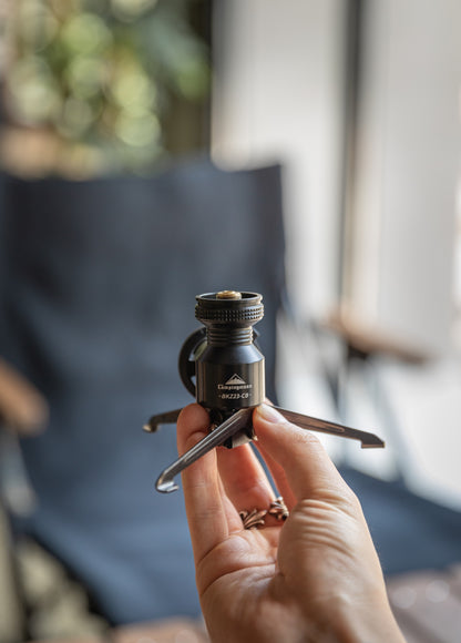 CB缶スタンド型ガス変換アダプター ブラック BKZ23-CB