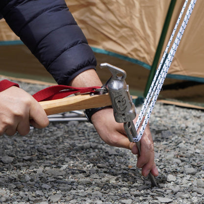 ペグハンマー 純銅ヘッド内蔵ステンレス C5