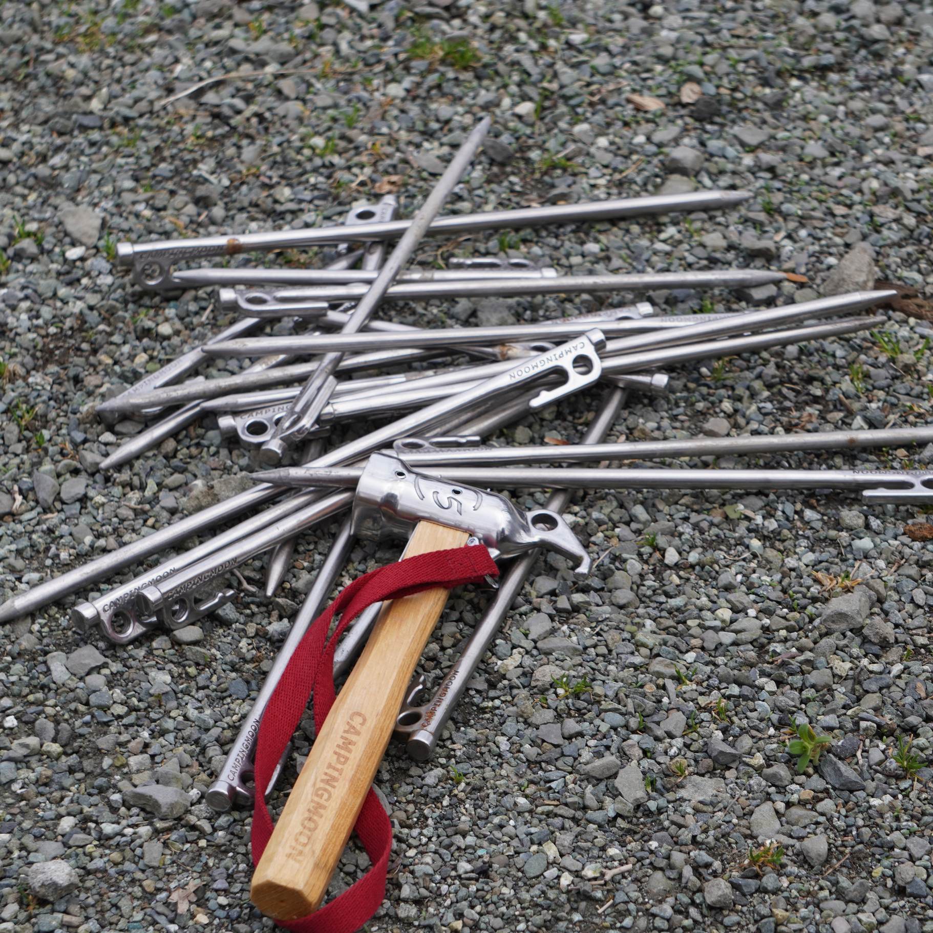 ペグハンマー 純銅ヘッド内蔵ステンレス C5