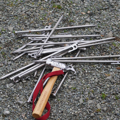 ペグハンマー 純銅ヘッド内蔵ステンレス C5