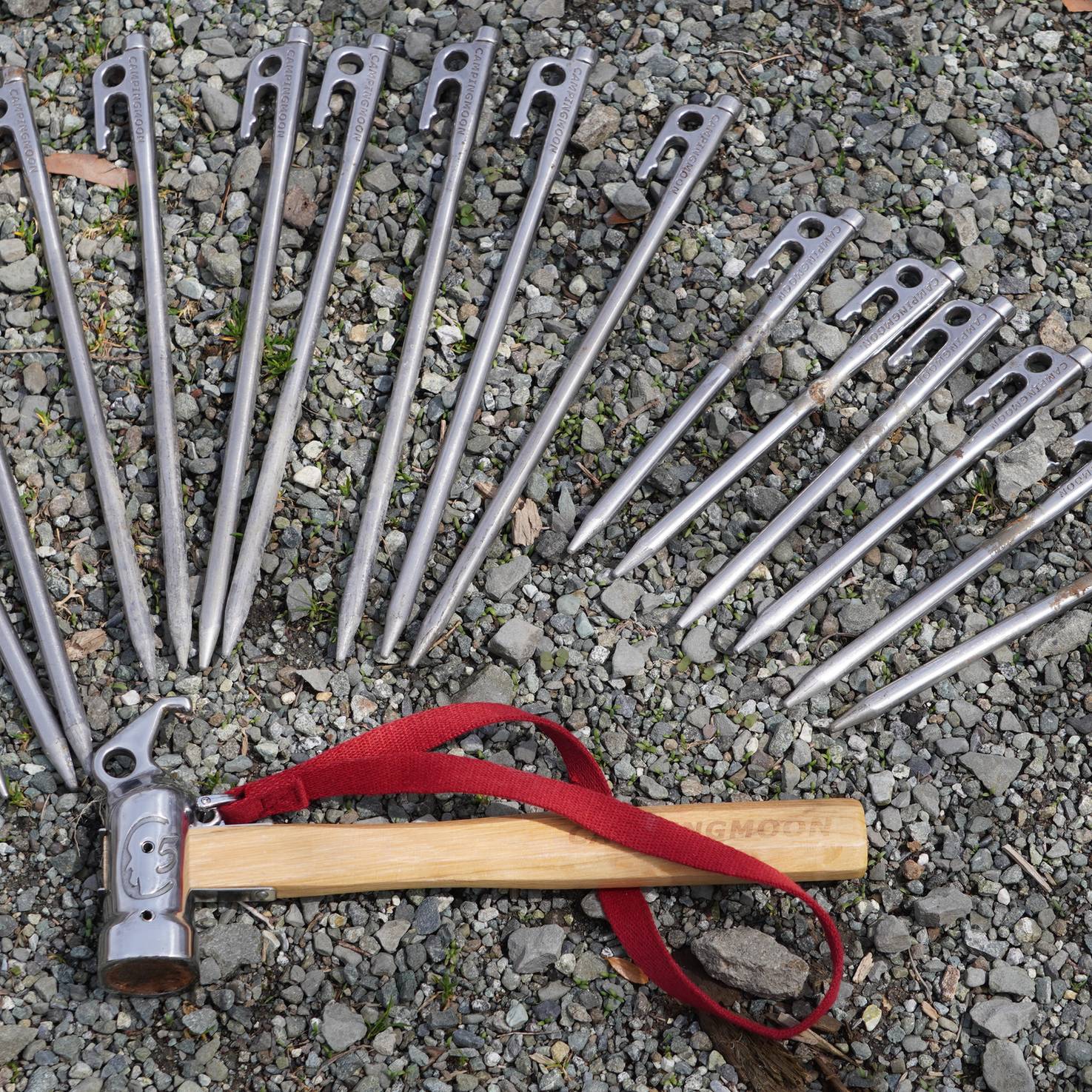 ペグハンマー 純銅ヘッド内蔵ステンレス C5