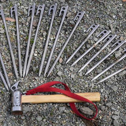 ペグハンマー 純銅ヘッド内蔵ステンレス C5