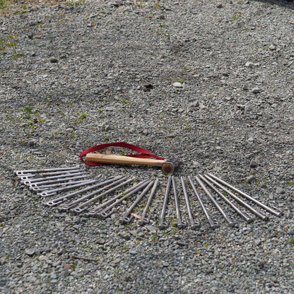 ペグハンマー 純銅ヘッド内蔵ステンレス C5