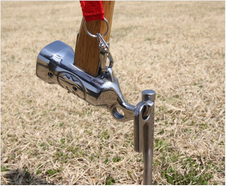 ペグハンマー 純銅ヘッド内蔵ステンレス C5