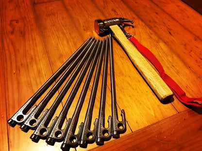 ペグハンマー 純銅ヘッド内蔵ステンレス C5