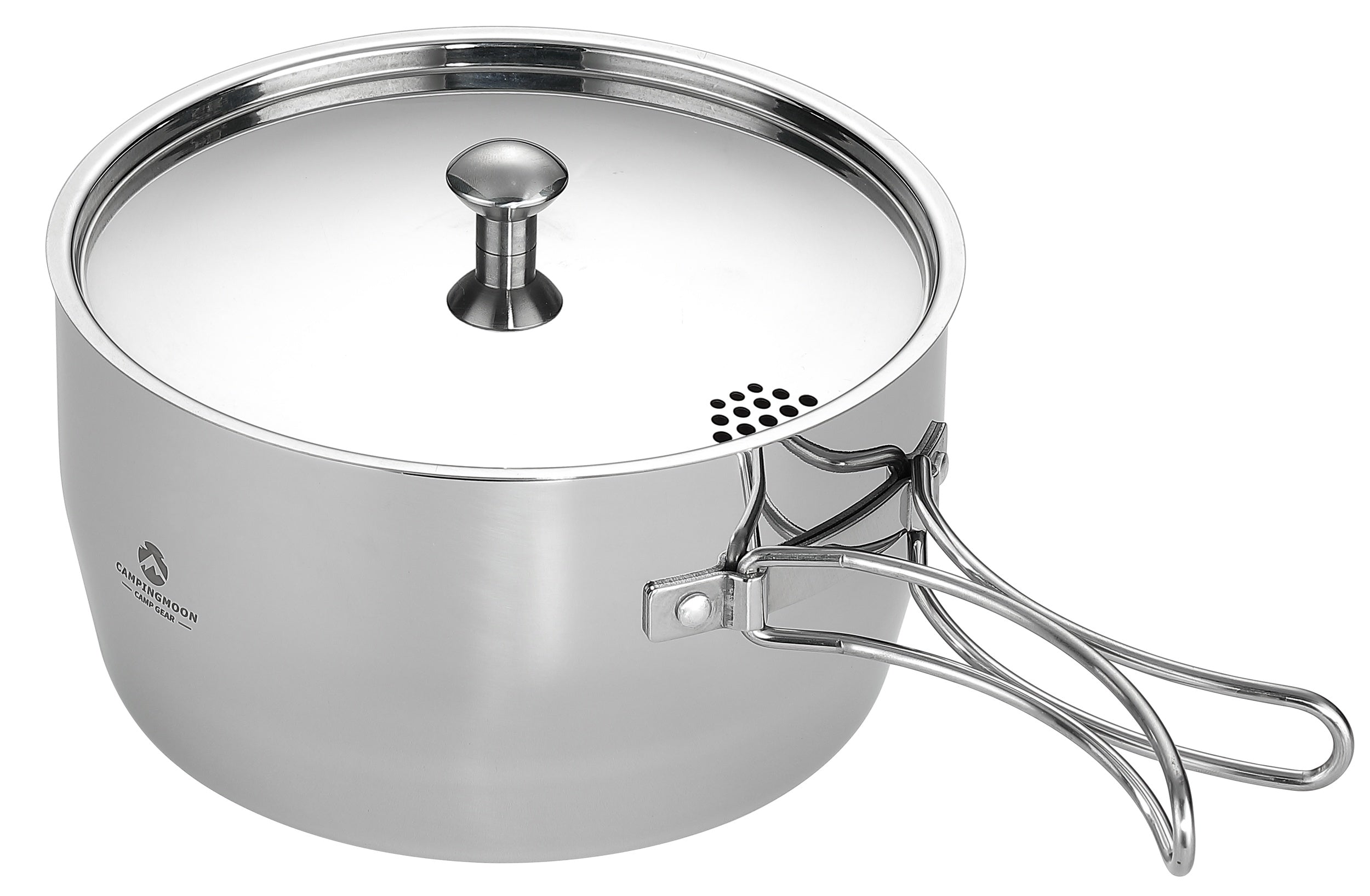 アウトドア片手鍋 3層鋼アルミクラッド CC-18